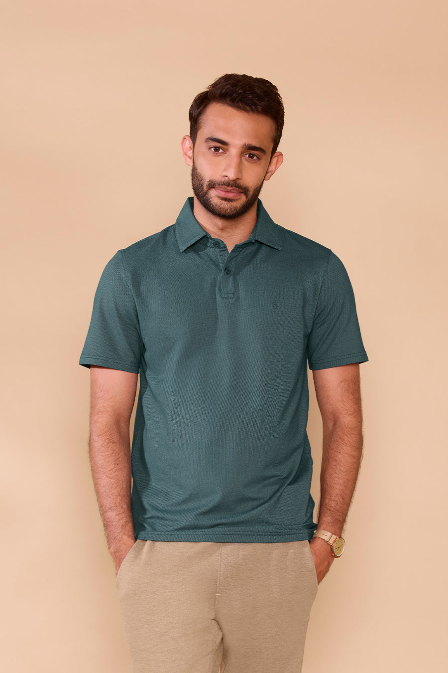 classic polo tshirt marine blue