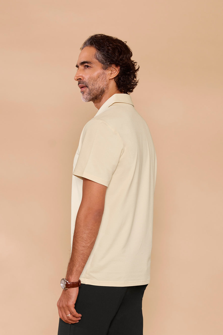 classic polo tshirt white