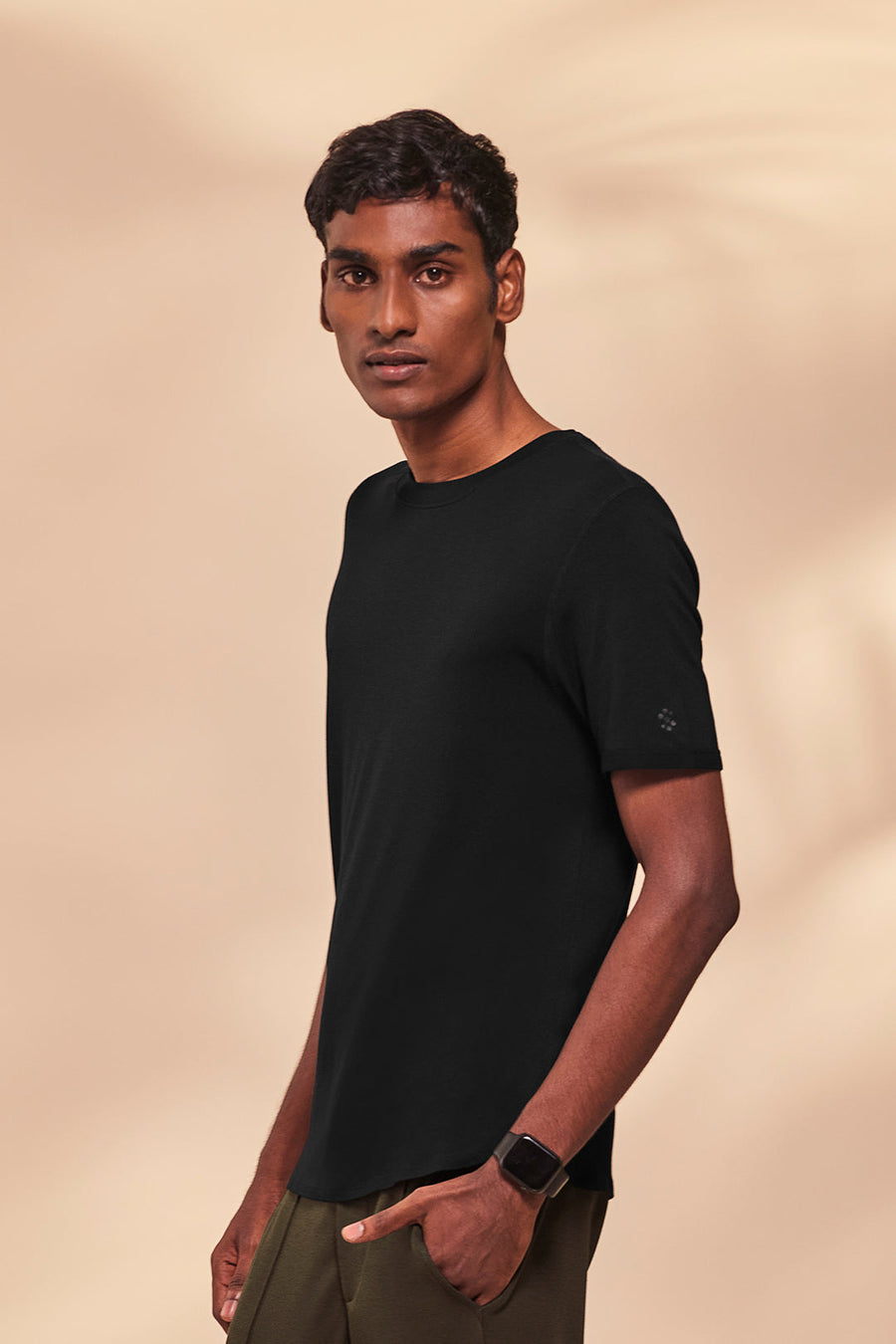 Smooth & Easy T-shirt Black - Sensing