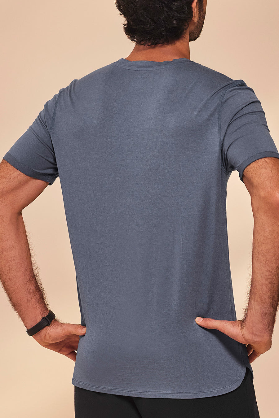 Smooth & Easy T-shirt Blue - Sensing