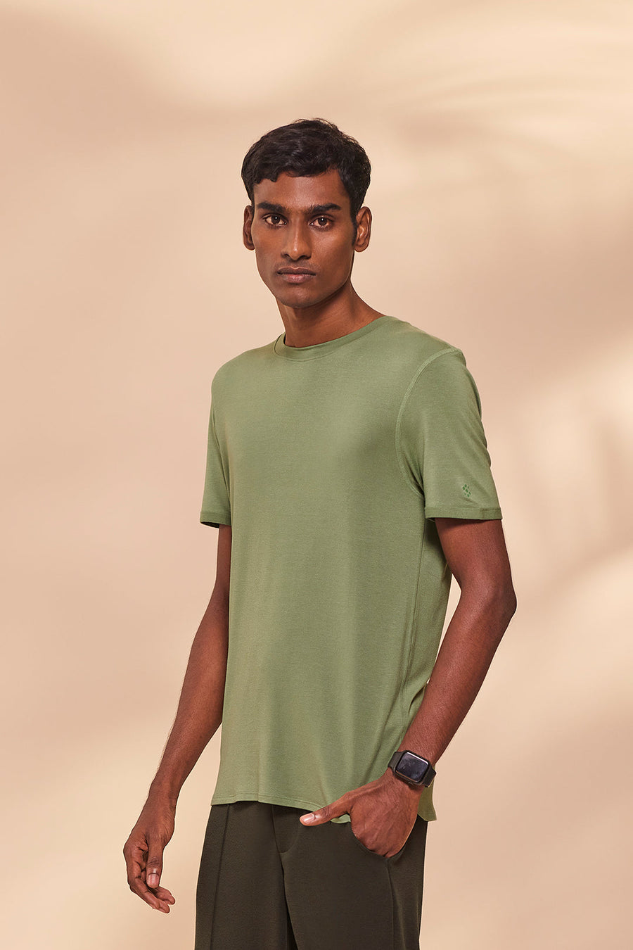 Smooth & Easy T-shirt Green - Sensing