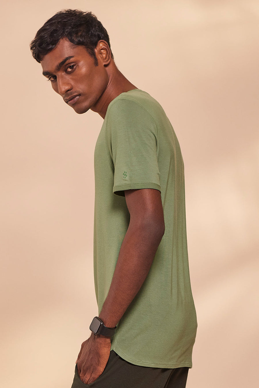 Smooth & Easy T-shirt Green - Sensing
