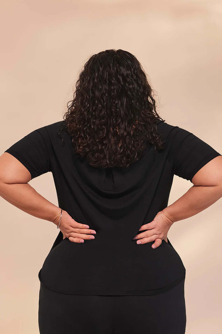 Free & Fluid T-shirt Black - Sensing